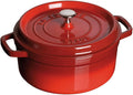 9-Qt. Round Dutch Oven Color: Cherry