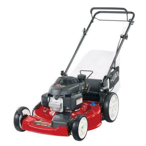 Toro 22′′ Self-Propelled Gas Lawn Mower, Honda Engine, High Wheel, Variable Speed, Steel Deck