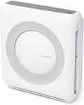 True HEPA Purifier with Air Quality Monitoring, Auto, Timer, Filter Indicator, and Eco Mode, 16.8 x 18.3 x 9.7, White