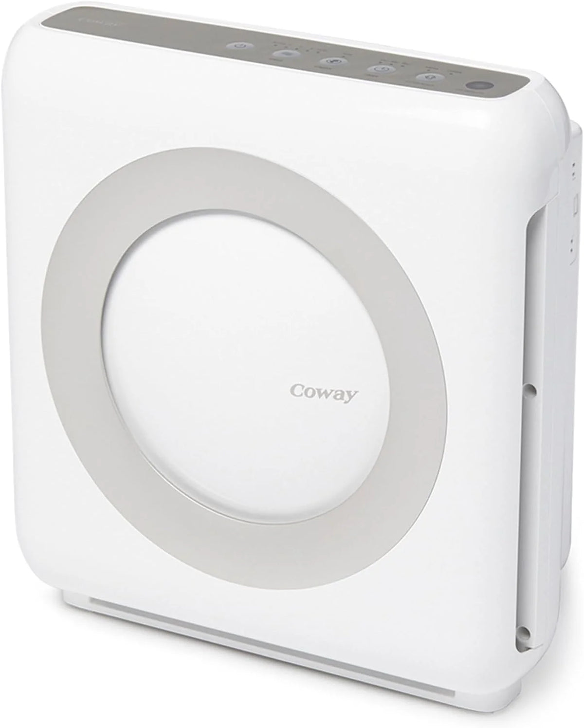 True HEPA Purifier with Air Quality Monitoring, Auto, Timer, Filter Indicator, and Eco Mode, 16.8 x 18.3 x 9.7, White