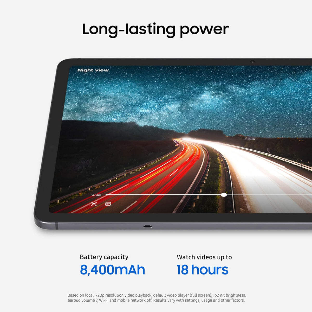 Samsung Galaxy Tab S11 256GB WiFi Android Tablet, Dynamic AMOLED 2X Display, 3nm MediaTek Processor, Galaxy AI, IP68, High Performance, Premium 11" AMOLED Screen, Slim, Portable Design, Silver