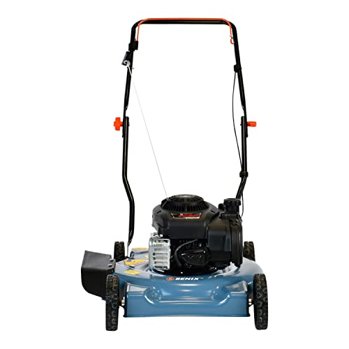 SENIX Gas Lawn Mower, 20-Inch, 125 cc 4-Cycle Briggs & Stratton Engine, Push Lawnmower