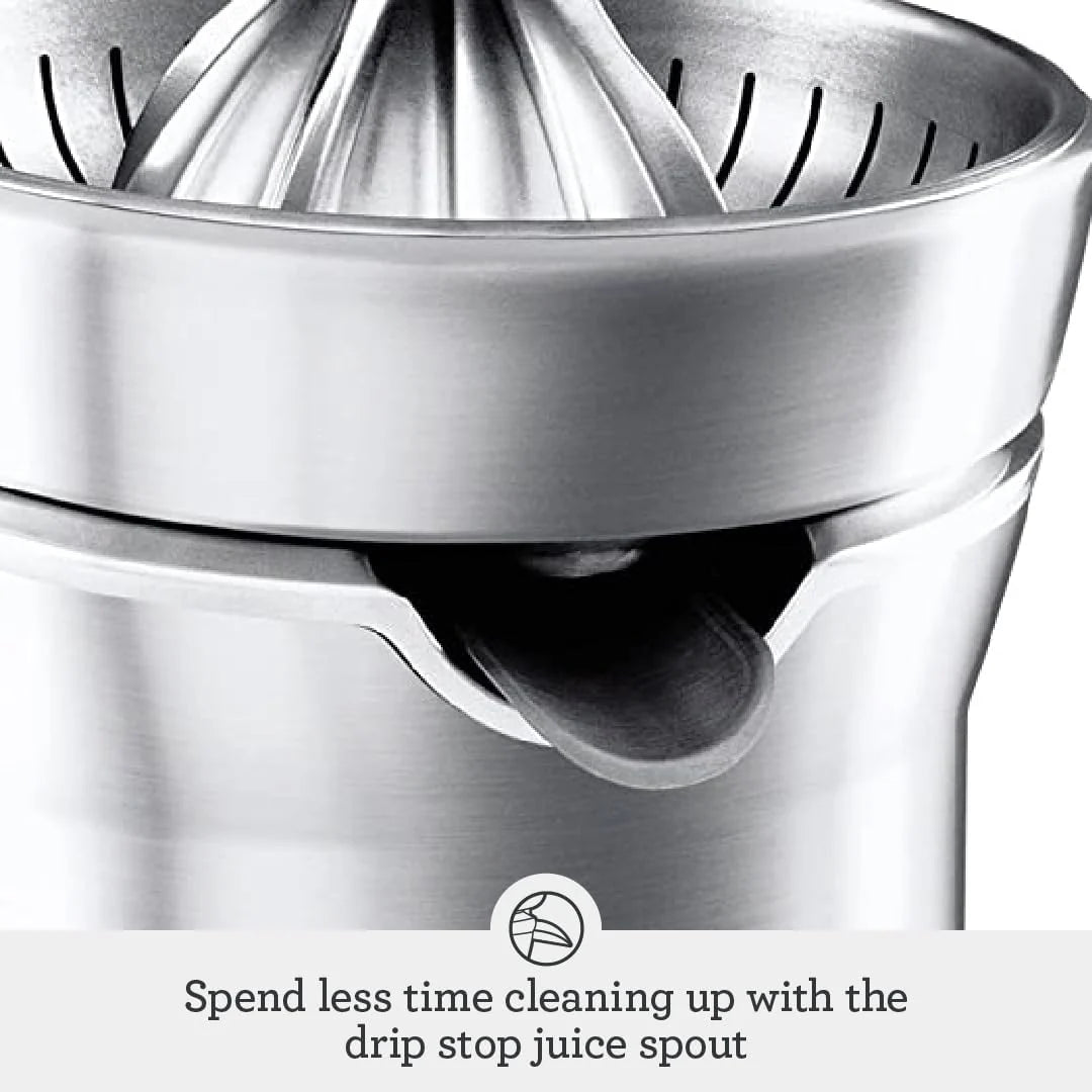 Breville 800CPXL Citrus Press Pro Juicer, Stainless Steel