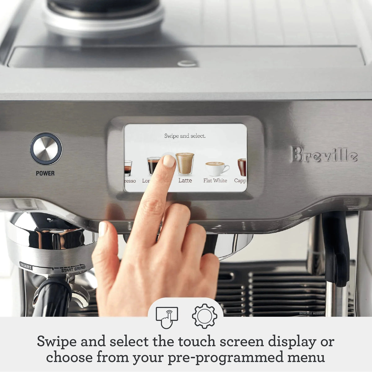 Breville Automatic Espresso Machine BES990BSSUSC
