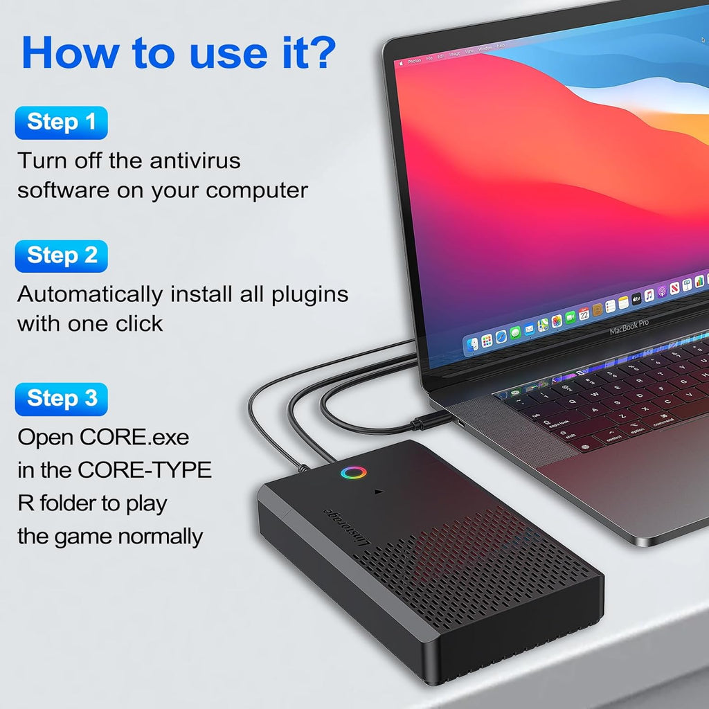 NEW 14TB Retro Gaming Hard Drive Preloaded with 98000+ Games | Plug & Play for 7 Gaming Systems | 9800+ 3D & 1000+ High-End PC Games | USB 3.1 Portable External Hard Drive for Windows PC 7/8/10/11