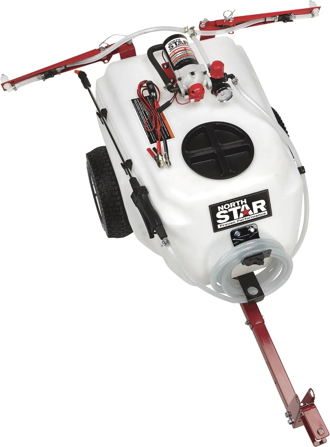NorthStar Tow-Behind Boom Sprayer, 21-Gallon, 2.2GPM, 12V