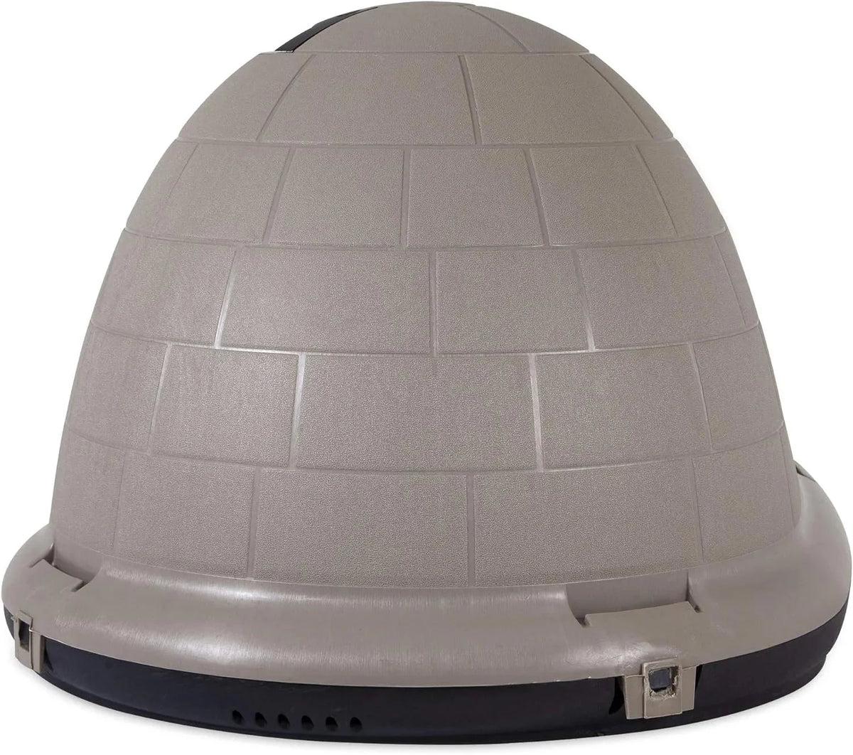 Petmate Indigo Dog House (Igloo Dog House, Made in USA with 90% Recycled Materials, All Weather Protection Pet Shelter) for XL Dogs 90 to 125 pounds, Made in USA