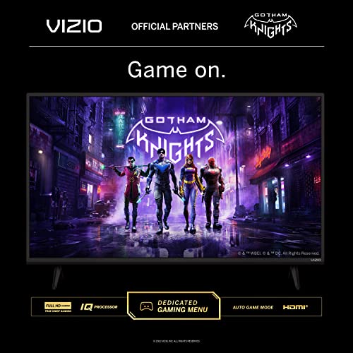 VIZIO 40-inch D-Series Full HD 1080p Smart TV with AMD FreeSync, Apple AirPlay