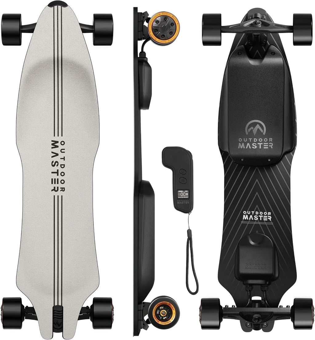 Caribou Electric Skateboard – 32 MPH, 26 Mile Range, Dual 1000W Motors, Longboard for Adults & Teens, 6-Month Warranty