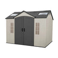 Side 10 ft. W x 8 ft. D Plastic Storage Shed