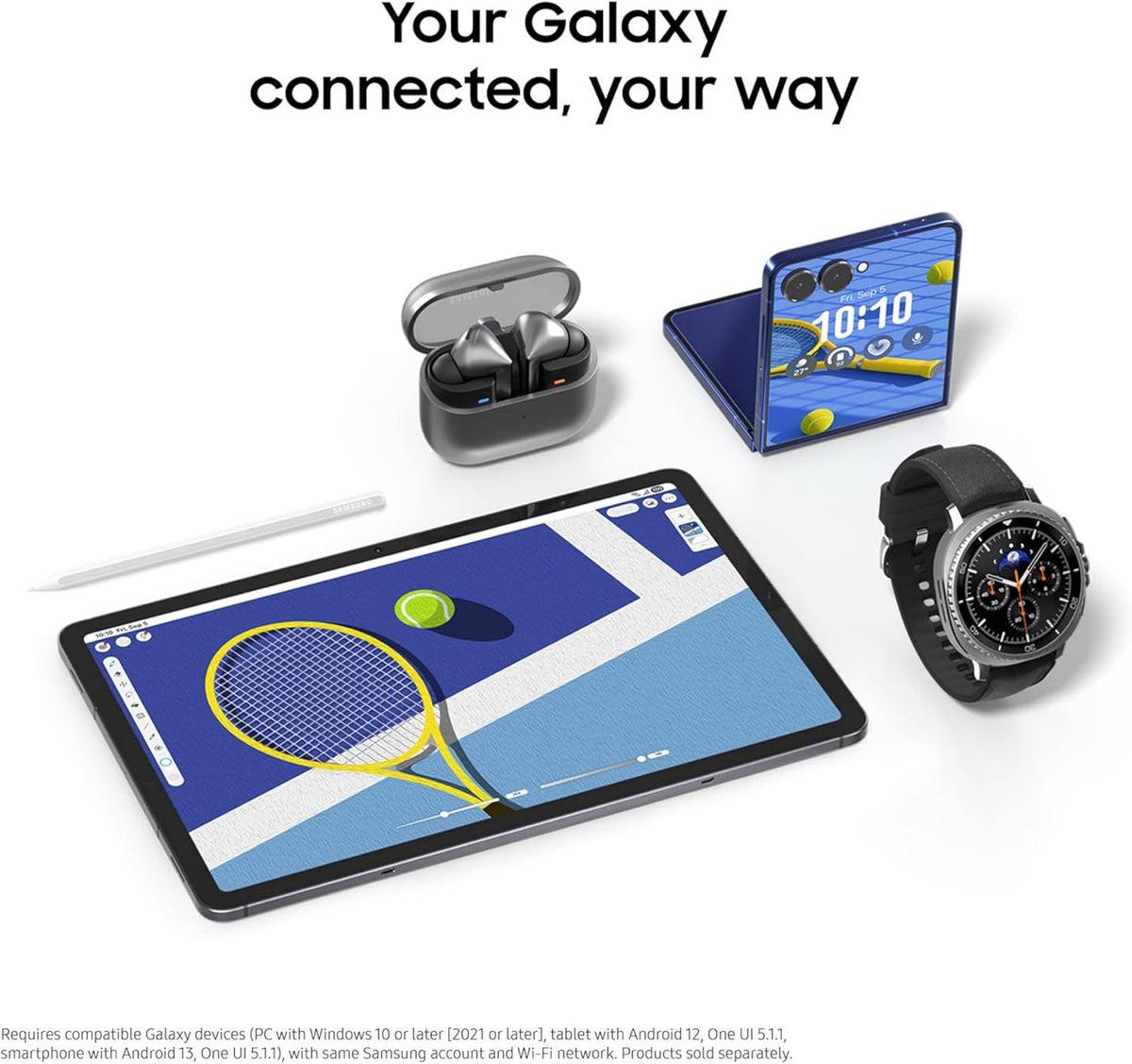 Samsung Galaxy Tab S11 256GB WiFi Android Tablet, Dynamic AMOLED 2X Display, 3nm MediaTek Processor, Galaxy AI, IP68, High Performance, Premium 11" AMOLED Screen, Slim, Portable Design, Silver