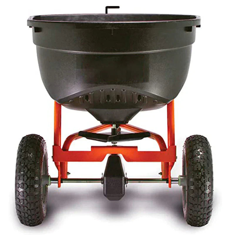 130-Pound Tow Behind Broadcast Spreader