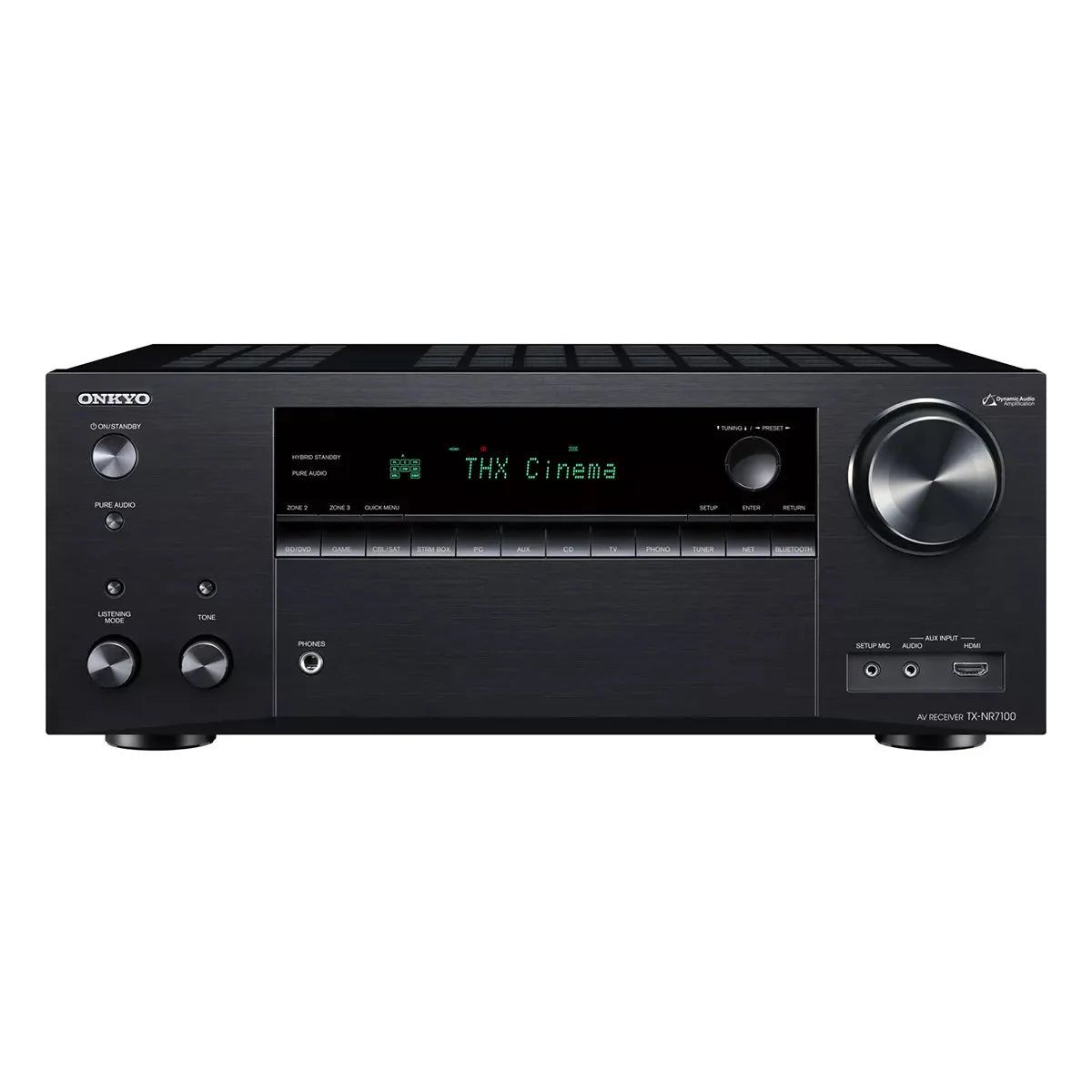 Onkyo TX-NR7100 9.2 Channel THX Certified 8K AV Receiver with Dolby Atmos, Alexa Compatible