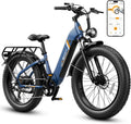 Thunder Electric Bike 1500W 30+MPH 80Miles Range Fat Tire Hydraulic Disc Brakes