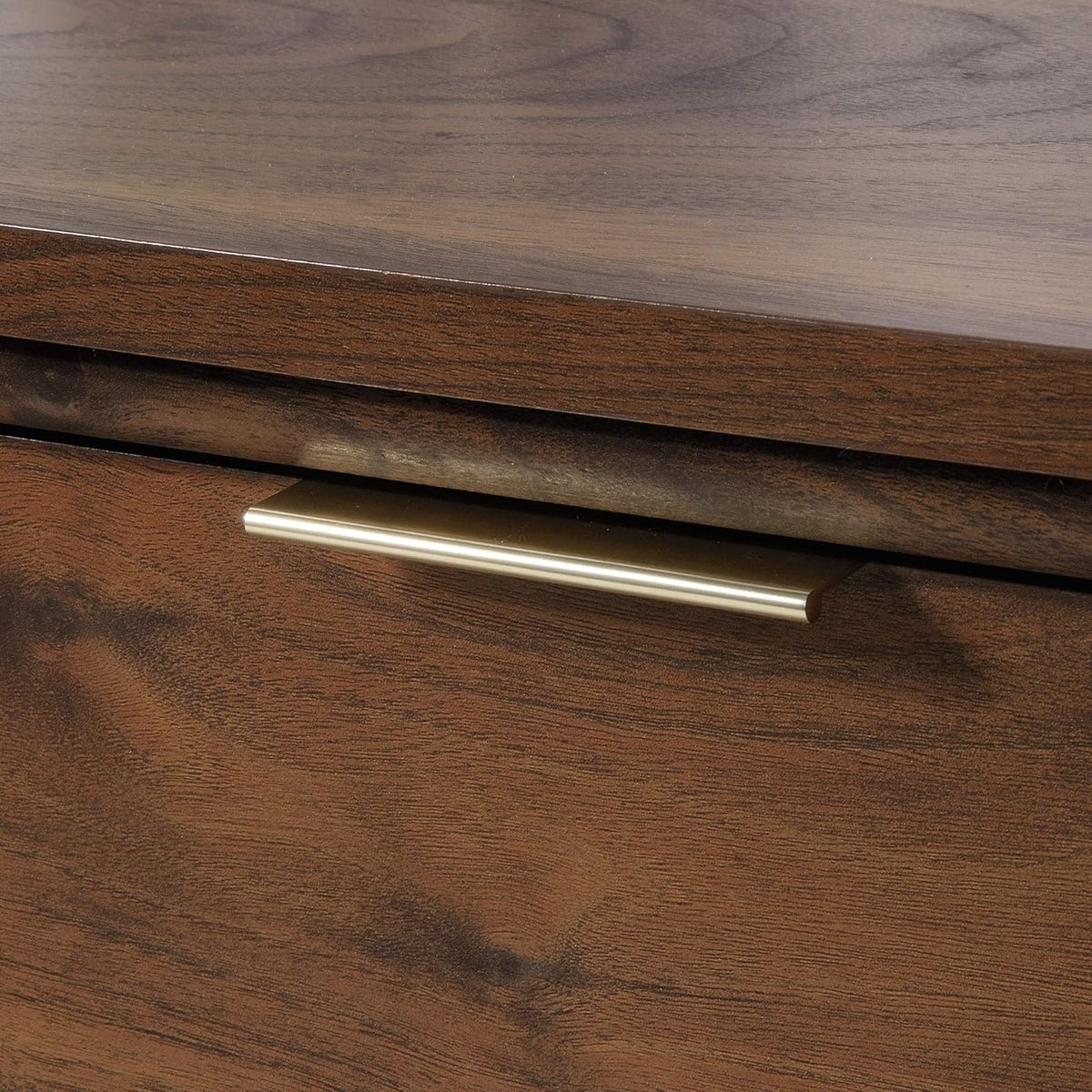 Sauder Clifford Place Lateral File, Grand Walnut finish