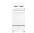 20 in. 4 Burner Element Free-Standing Electric Range in White