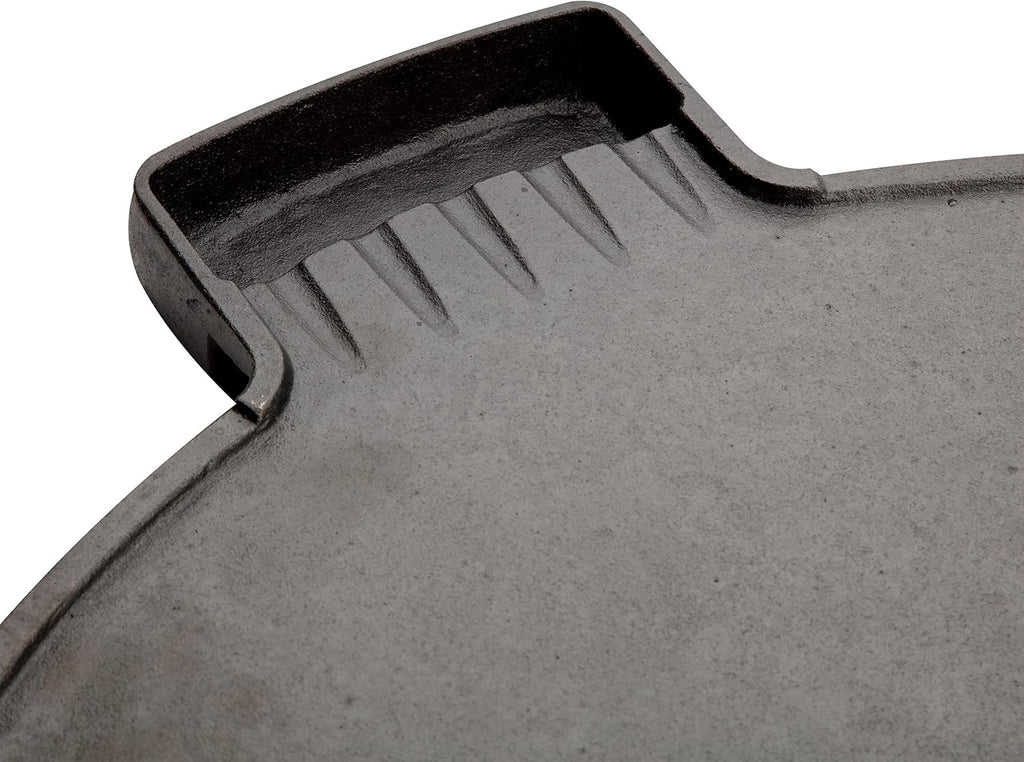 Cuisinart CHA-830 Cleanburn Fire Pit Griddle & Grill Top, Pre-Seasoned Cast Iron