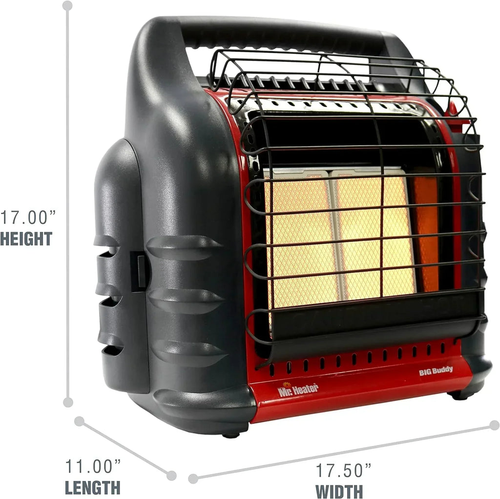 18,000 BTU Big Buddy Portable Propane Heater
