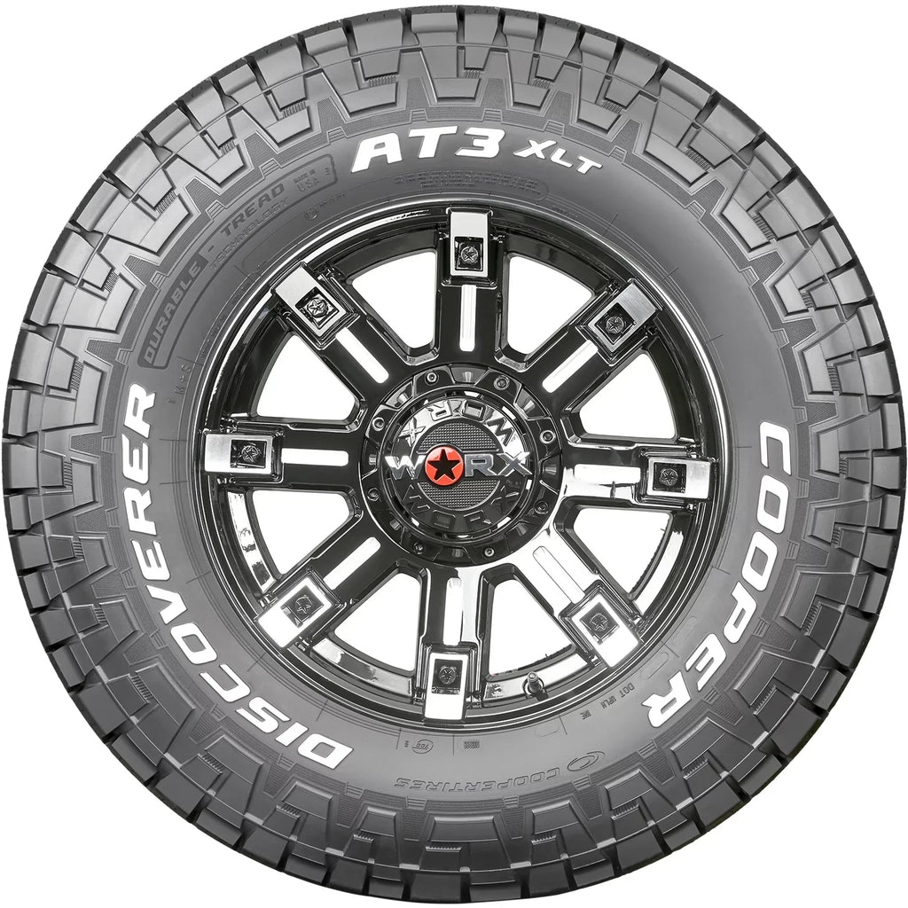 Cooper Discoverer AT3 XLT All Terrain Tires 285/75R16 10 Ply E – Fits Light Trucks & Hummer H3 Models