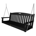 Trex Outdoor Furniture Yacht Club Swing - Charcoal Black
