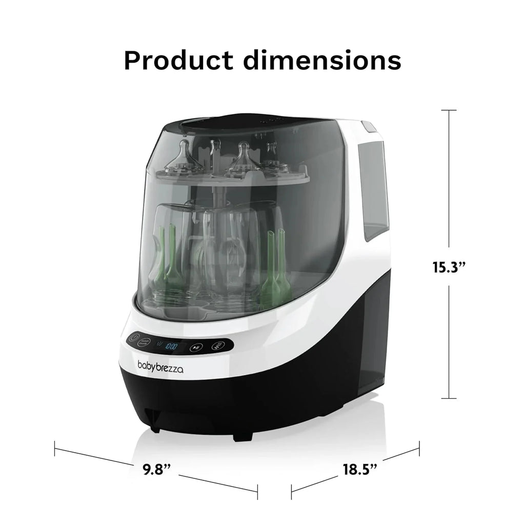 Bottle Washer Pro - Baby Bottle Washer, Sterilizer + Dryer - All in One Machine Cleans Bottles, Pump Parts, & Sippy Cups