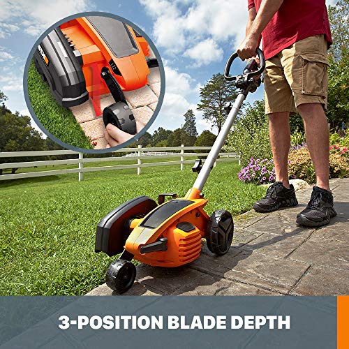 Worx Edger Lawn Tool, Electric Lawn Edger 12 Amp 7.5", Grass Edger & Trencher